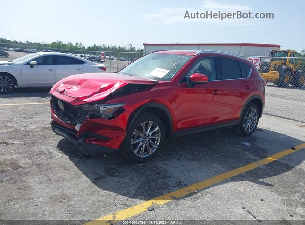 JM3KFADM7M0392496 2021 MAZDA CX-5 Красный Передняя левая четверть