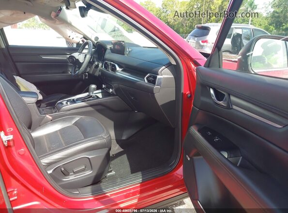 JM3KFADM7M0392496 2021 MAZDA CX-5 Красный Вид салона спереди