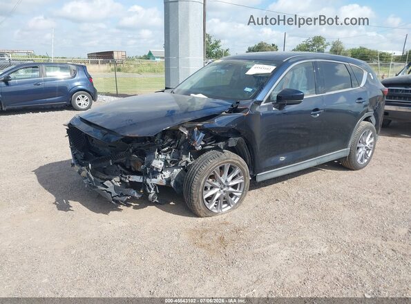 JM3KFADM7M1320627 2021 MAZDA CX-5 Dark Blue Vista tres cuartos delantera izquierda
