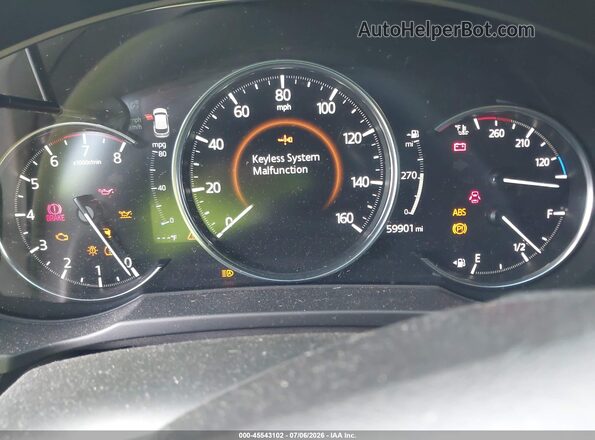 JM3KFADM7M1320627 2021 MAZDA CX-5 Dark Blue Vista de los asientos traseros