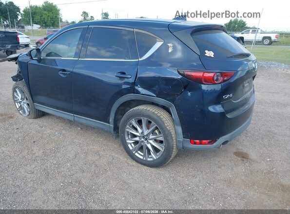 JM3KFADM7M1320627 2021 MAZDA CX-5 Dark Blue Trasero izquierdo
