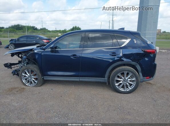 JM3KFADM7M1320627 2021 MAZDA CX-5 Dark Blue Vista interior de 360 grados