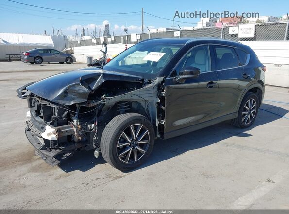 JM3KFADM8J0413822 2018 MAZDA CX-5 Black Vista tres cuartos delantera izquierda