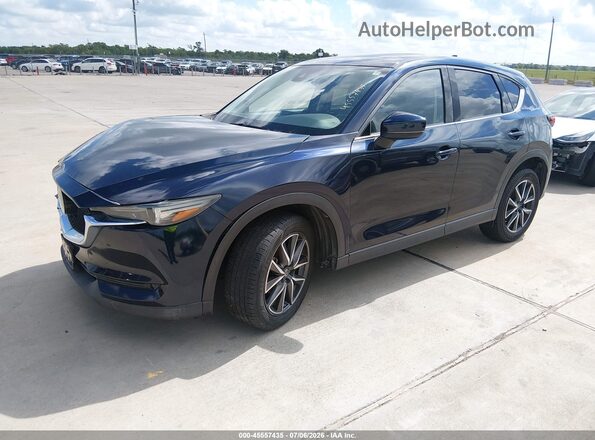 JM3KFADM9J0318931 2018 MAZDA CX-5 Blue Vista tres cuartos delantera izquierda