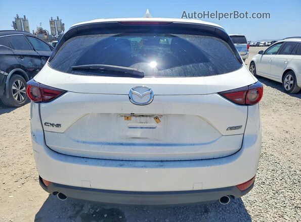 JM3KFADM9J1344844 2018 MAZDA CX-5 White Rear view