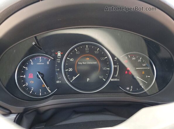 JM3KFADM9K1538839 2019 MAZDA CX-5 Black Սարքավորումների վահանակի տեսք