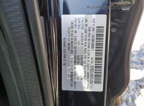 JM3KFADM9K1538839 2019 MAZDA CX-5 Black VIN կոդի պիտակի տեսք