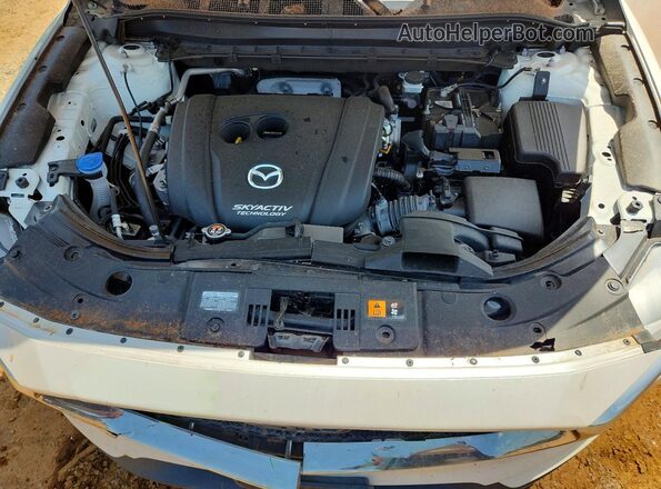 JM3KFADM9K1646023 2019 MAZDA CX-5 White Вид підкапотного простору
