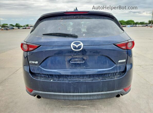 JM3KFADMXJ1469674 2018 MAZDA CX-5 Синий Вид сзади