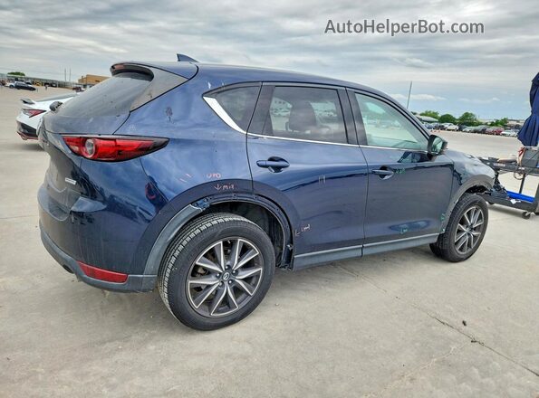 JM3KFADMXJ1469674 2018 MAZDA CX-5 Синий Задняя правая четверть