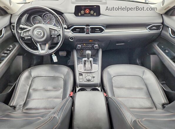 JM3KFADMXJ1469674 2018 MAZDA CX-5 Синий Вид панели приборов