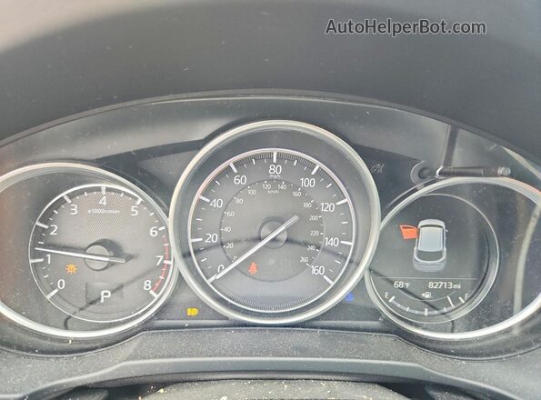 JM3KFADMXJ1469674 2018 MAZDA CX-5 Синий Вид щитка приборов