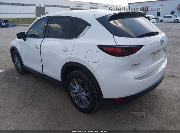 JM3KFADMXL0844343 2020 MAZDA CX-5 White Trasero izquierdo