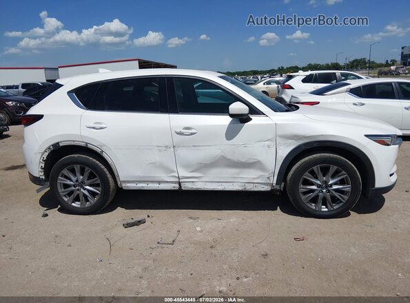 JM3KFADMXL0844343 2020 MAZDA CX-5 White Vista interior trasera