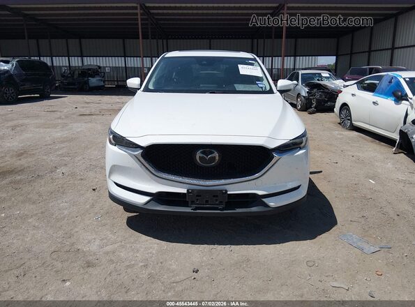 JM3KFADMXL0844343 2020 MAZDA CX-5 White Vista del cuadro de instrumentos