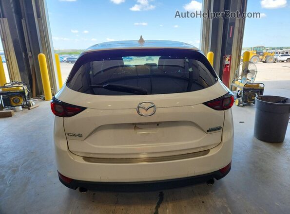 JM3KFADMXL1836530 2020 MAZDA CX-5 White უკანა ხედი