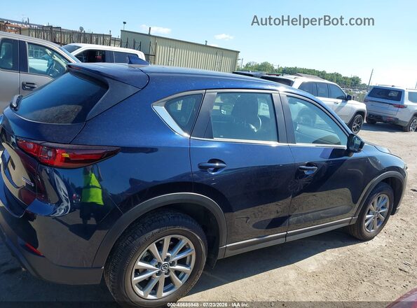 JM3KFBAL1S0607675 2025 MAZDA CX-5 Blue Widok wnętrza z tyłu