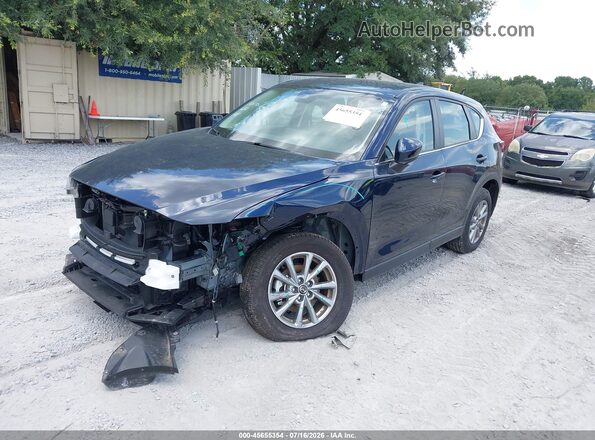 JM3KFBAL6S0662154 2025 MAZDA CX-5 Синий Передняя левая четверть