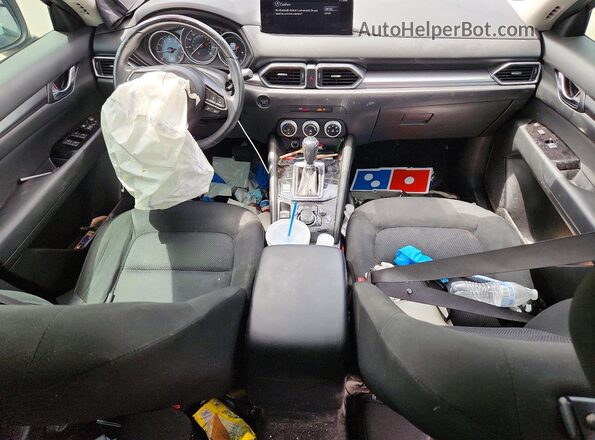JM3KFBAM4P0223082 2023 MAZDA CX-5 Black Առջևի վահանակի տեսք