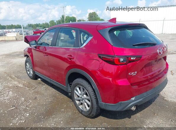 JM3KFBAM4P0225981 2023 MAZDA CX-5 Burgundy Задня ліва чверть