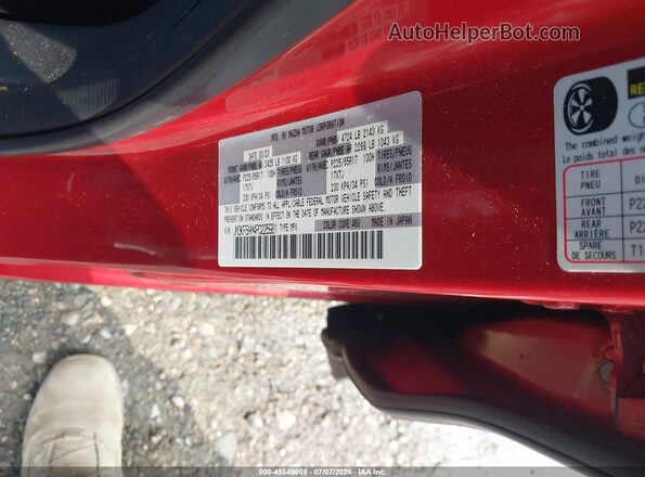 JM3KFBAM4P0225981 2023 MAZDA CX-5 Burgundy Вид підкапотного простору