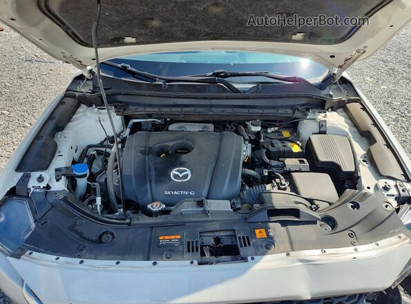 JM3KFBAM6P0245343 2023 MAZDA CX-5 White Vista del compartimento del motor
