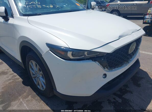 JM3KFBAMXN0617411 2022 MAZDA CX-5 White Դիմացի տեսք