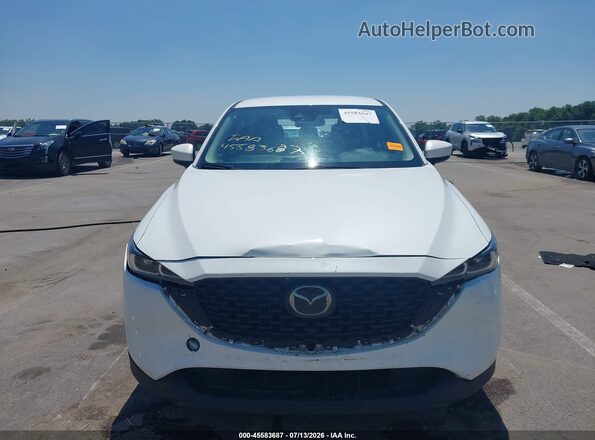 JM3KFBAMXN0617411 2022 MAZDA CX-5 White Սարքավորումների վահանակի տեսք