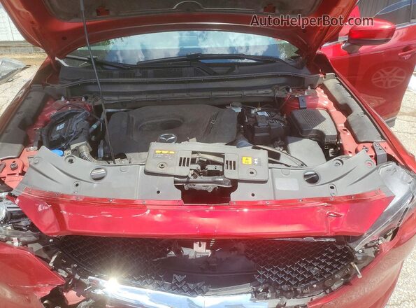 JM3KFBAY0M0302750 2021 MAZDA CX-5 Red Widok wnętrza z tyłu