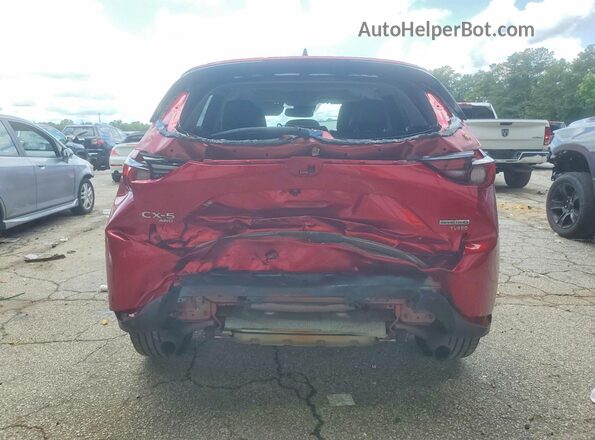 JM3KFBAY0M0302750 2021 MAZDA CX-5 Red Widok z tyłu