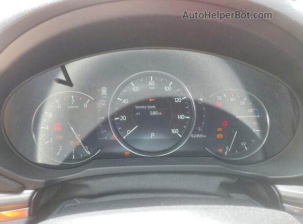 JM3KFBAY0M0302750 2021 MAZDA CX-5 Red Widok zestawu wskaźników