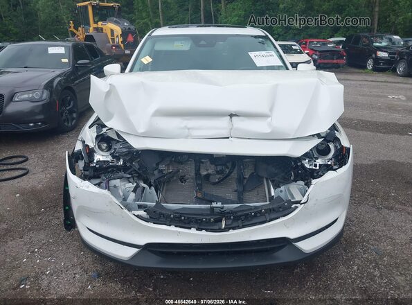JM3KFBAY0M0308533 2021 MAZDA CX-5 White Widok deski rozdzielczej