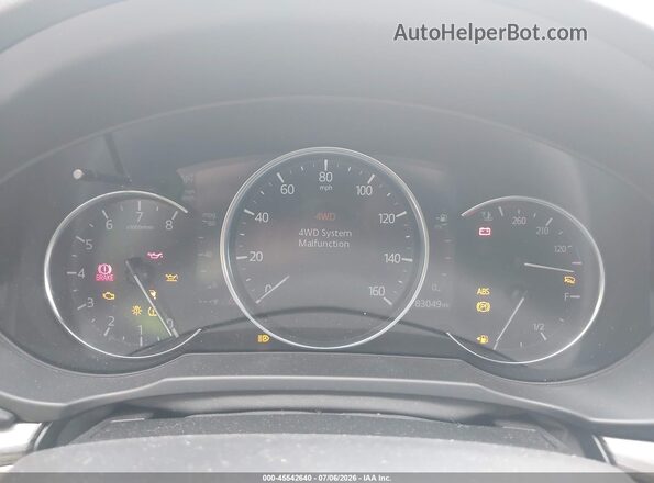 JM3KFBAY0M0308533 2021 MAZDA CX-5 White Widok tylnych siedzeń