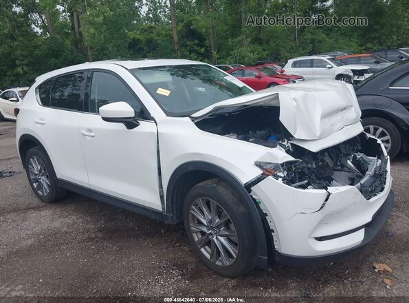 JM3KFBAY0M0308533 2021 MAZDA CX-5 White Widok zestawu wskaźników