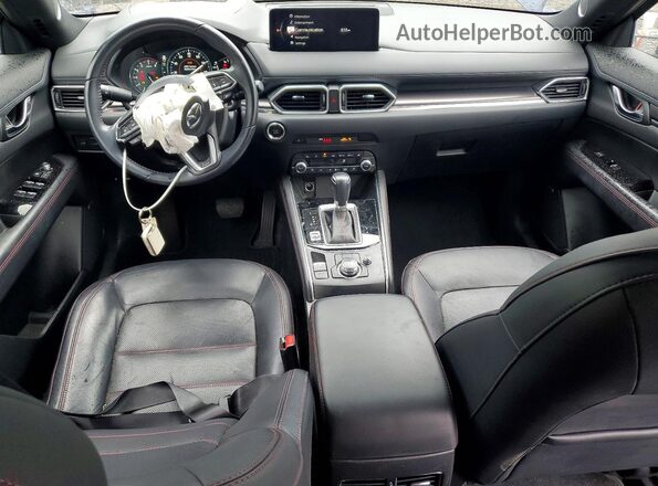 JM3KFBAY1P0287647 2023 MAZDA CX-5 Blue Вид панелі приладів
