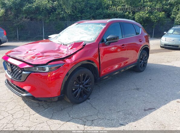 JM3KFBAY2N0538530 2022 MAZDA CX-5 Red Vista tres cuartos delantera izquierda