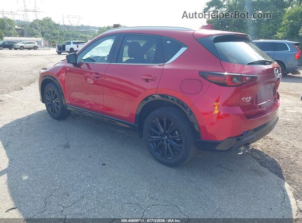 JM3KFBAY2N0538530 2022 MAZDA CX-5 Red Trasero izquierdo