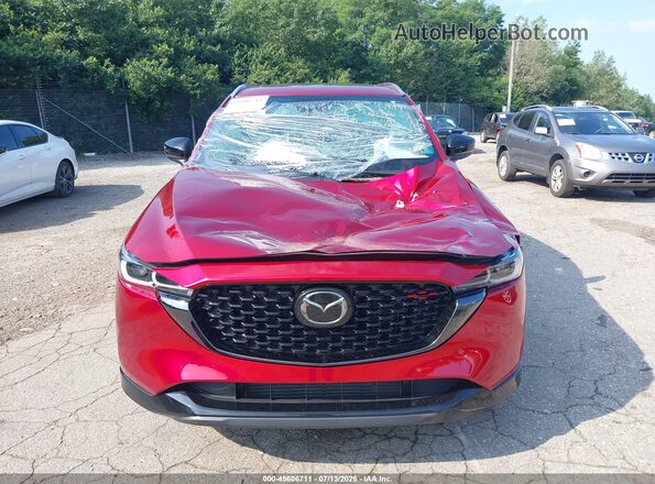 JM3KFBAY2N0538530 2022 MAZDA CX-5 Red Vista del cuadro de instrumentos