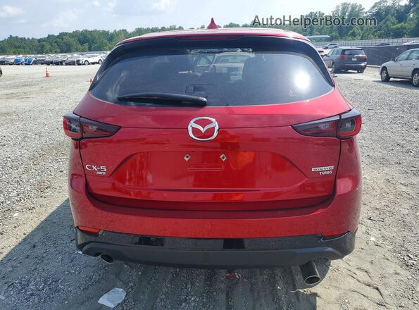 JM3KFBAY2P0282537 2023 MAZDA CX-5 Burgundy Հետևի տեսք