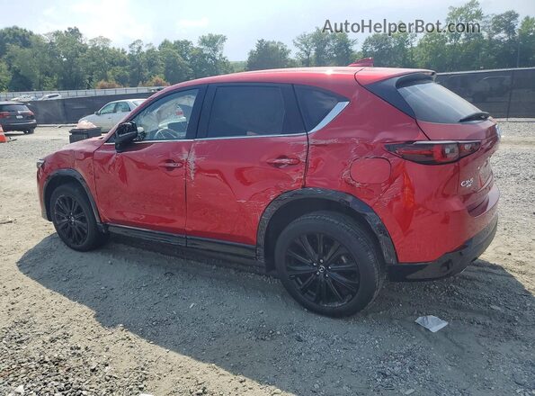JM3KFBAY2P0282537 2023 MAZDA CX-5 Burgundy Հետևի ձախ