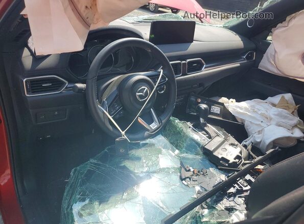 JM3KFBAY2P0282537 2023 MAZDA CX-5 Burgundy Առջևի վահանակի տեսք