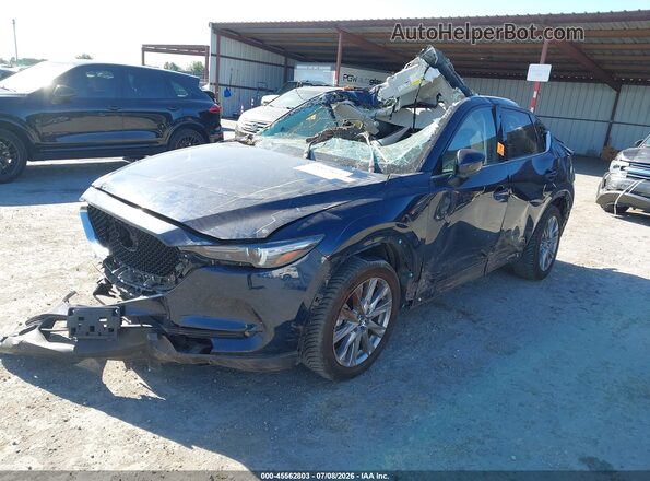 JM3KFBAY3M0390838 2021 MAZDA CX-5 Blue Передня ліва чверть