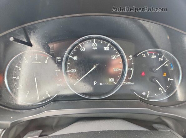 JM3KFBAY3M0415107 2021 MAZDA CX-5 Blue Vista del cuadro de instrumentos