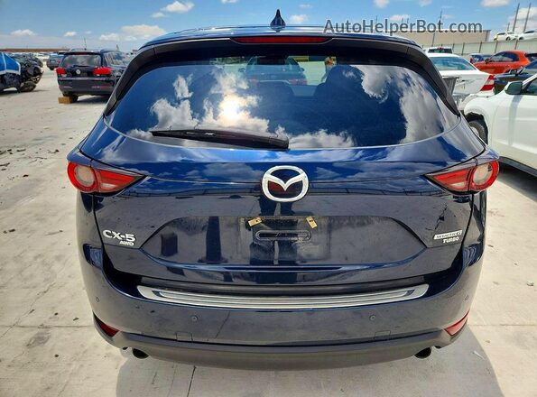 JM3KFBAY3M0415107 2021 MAZDA CX-5 Blue Vista trasera