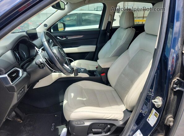 JM3KFBAY3M0415107 2021 MAZDA CX-5 Blue Vista interior delantera