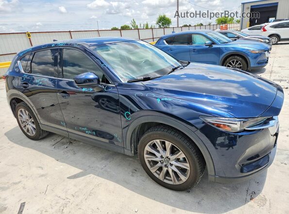 JM3KFBAY3M0415107 2021 MAZDA CX-5 Blue Delantero derecho