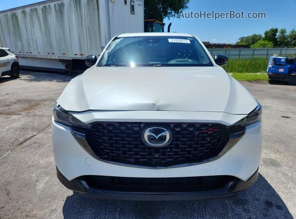 JM3KFBAY3N0557135 2022 MAZDA CX-5 White Вид спереду