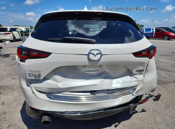 JM3KFBAY3N0557135 2022 MAZDA CX-5 White Вид ззаду
