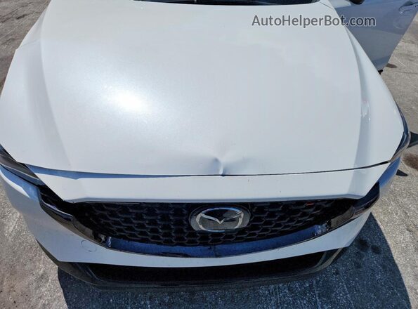 JM3KFBAY3N0557135 2022 MAZDA CX-5 White Вид підкапотного простору