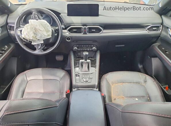 JM3KFBAY3P0143372 2023 MAZDA CX-5 Blue Вид панелі приладів